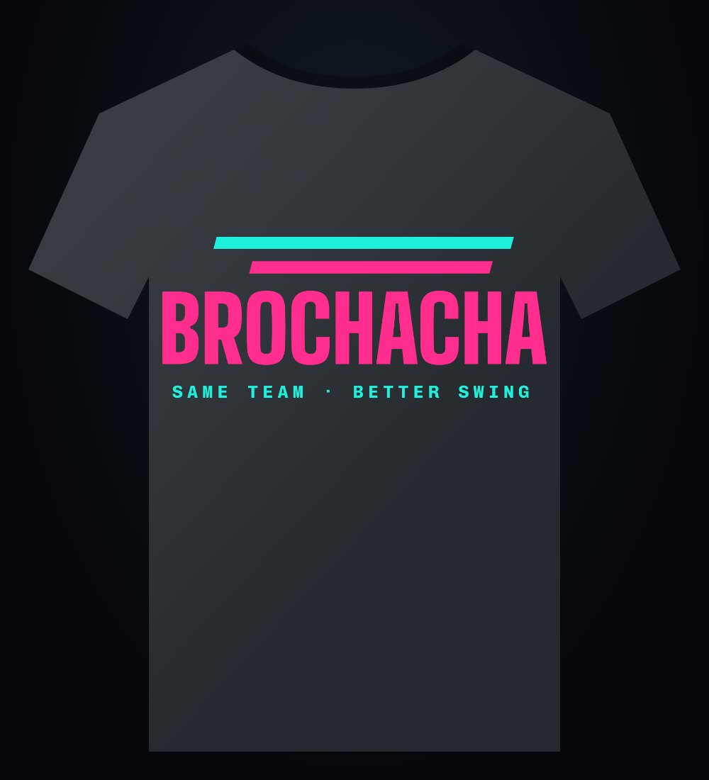 Brochacha Tee mockup